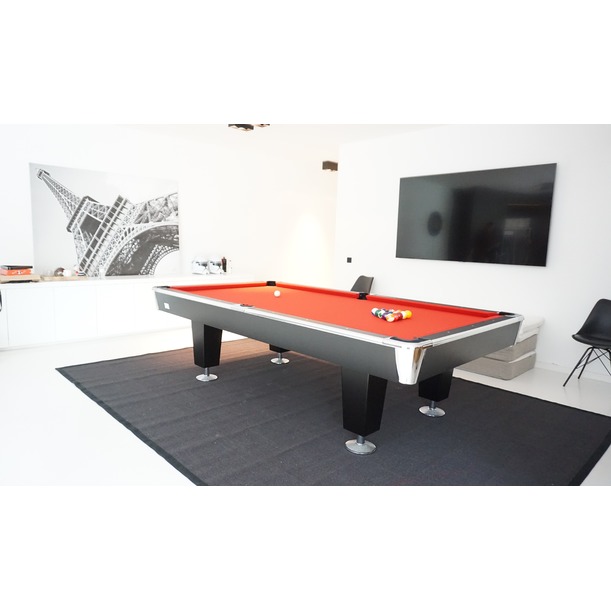 Pooltafel LEXOR Black Knight II 7ft, 8ft of 9ft