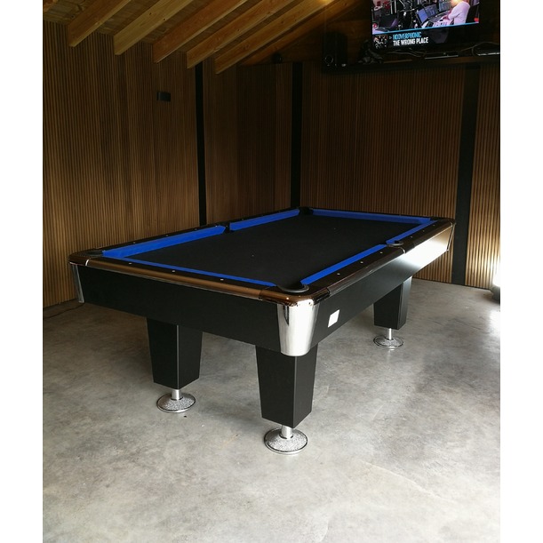 Pooltafel LEXOR Black Knight II 7ft, 8ft of 9ft