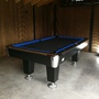 Pooltafel LEXOR Black Knight II 7ft, 8ft of 9ft
