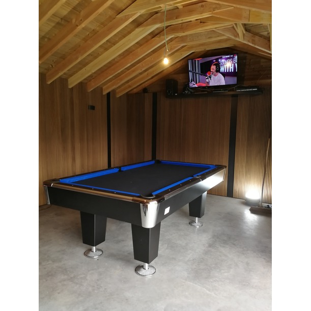 Pooltafel LEXOR Black Knight II 7ft, 8ft of 9ft
