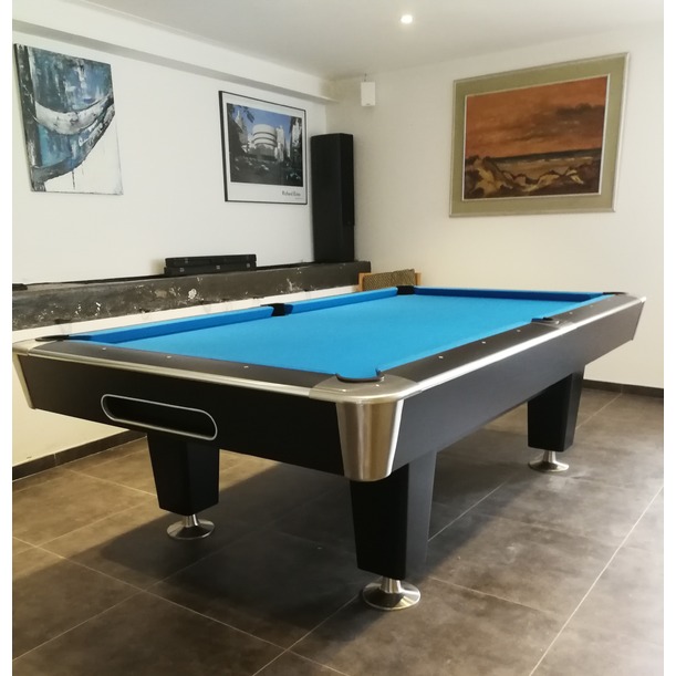 Pooltafel LEXOR Black Knight II 7ft, 8ft of 9ft